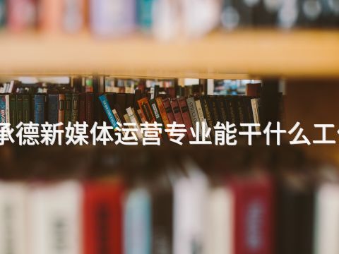 承德新媒体运营专业能干什么工作(图1) 承德新媒体运营专业能干什么工作(图1)