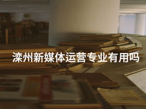 滦州新媒体运营专业有用吗(图1) 滦州新媒体运营专业有用吗(图1)