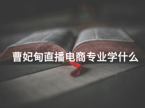 曹妃甸直播电商专业学什么(图1) 曹妃甸直播电商专业学什么(图1)