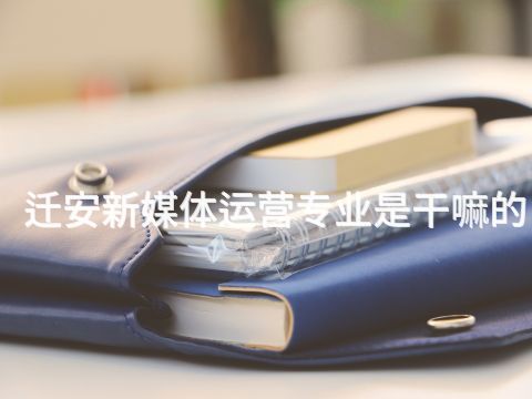 迁安新媒体运营专业是干嘛的(图1) 迁安新媒体运营专业是干嘛的(图1)