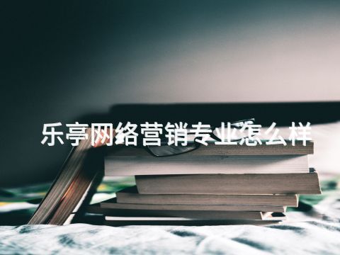 乐亭网络营销专业怎么样(图1)