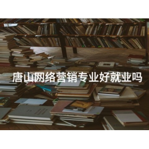 唐山网络营销专业好就业吗