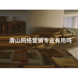 唐山网络营销专业有用吗