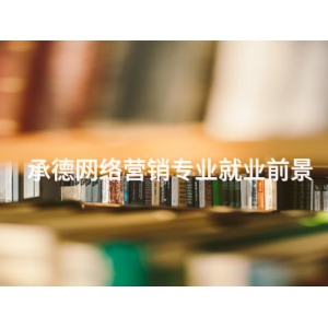 承德网络营销专业就业前景