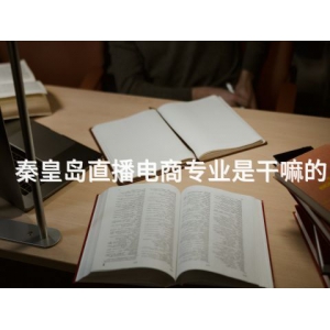 秦皇岛直播电商专业是干嘛的