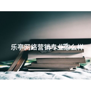 乐亭网络营销专业怎么样